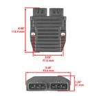 Regulator Rectifier For Polaris 2206367 4014856 4016868