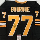Autographed signed Ray Bourque Boston Black Hockey Jersey Jsa Coa