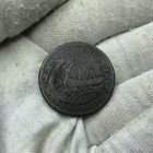 1837 1841 Hard Times Token - Van Buren   Webster Ship  Constitution R413