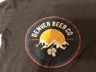 Next Level Denver Beer Co Men s Black T-shirt Size Medium Short Sleeve