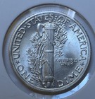 1944-d   Mercury Dime   Gem Bu   Brilliant Unc    Ms   Full Bands