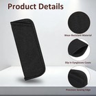 6 Pack Slip In Eyeglasses Cases Soft Reading Glasses Pouchs Fabric Spectacle New