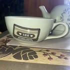 The Office Dunder Mifflin Jim   s Gift To Pam Ceramic Teapot 5x 6    2 Tea Cups Nice
