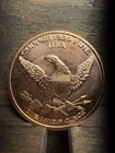 Legendary Dragons 1 Oz  Copper Round Coin 999 Fine