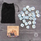 New Moonstone Rune Set W  Bag And Booklet By Lo Scarabeo Moon Stone Runes