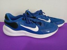 Nike Revolution 7  Blue And White Running Athletic Shoes  Youth Size 6y Preowned