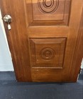 Vintage Wooden House Door Mid Century Modern 1960   s