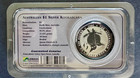 1990 Australia 1 Oz  999 Fine Silver Kookaburra  1 In Littleton Holder