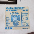 Cutler-hammer Stater  C306gn3 3pole  Ser A1 Thermal Overload Relay  H2004 Heater