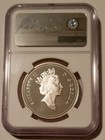 Canada 1991 Silver Dollar Steamship Frontenac Proof Pf69 Uc Ngc Maple Leaf
