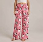 Hello Kitty Women s Fleece Pajama Pants    dm Size And Color With Order 