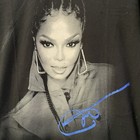 Janet Jackson Together Again Tour Black Graphic T-shirt Size M