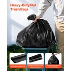 Uimoso Heavy Duty Contractor Trash Bags 40-45 Gallon 1 7mil Garbage Bag 50 Count