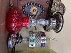 Hookah 1 Hose Decorative Smoking Nargila Glass Water Pipe Complete Narghila Set