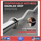 Signature Fitness 4ft Olympic Curl Bar 2in Sleeves Alloy Steel Barbell Silver