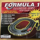 Formula 1 Racing Set Ho Scale Battery Operated Slot Car Track With 2 Cars