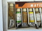 Vintage Uniprise Artists Matisson Oil Colors Set Of 12 Tubes Soft Tubes