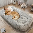 Human Dog Bed For Adults 46x10x76 Long Removable Cover Orthopedic Design