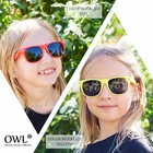 Kids Sunglasses Polarized Smoke Lens Protect Child s Eyes From Uvb Uva W  Pouch