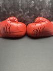 Mike Tyson Hologram Autographed Red Everlast Boxing Gloves Pair 