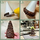 18 Pack Craft Foam Tree Cones   4 6 8 10 13in  Styrofoam Cones For Craft  White