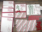 Stampin Up Card Kit Merry Christmas Sweetest Christmas Candy Cane- Makes 6 Cards