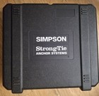 Simpson Strong-tie Gcn-mep Gas Concrete Nailer Kit 2 Batteries Chargers
