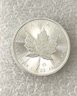 2025 Silver  5 Silver Canadian Maple Leaf 1 Oz Brilliant Uncirculated