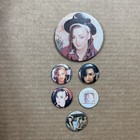 Lot Of 1980s Pop Rock Band Pins Vintage  1 25  Buttons  lot Of 24 
