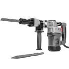 Xtremepowerus Electric 1400w Demolition Jack Hammer W  Point Chisel Bits   Case