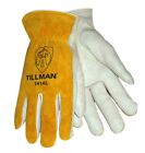 Tillman 1414 Cowhide Leather Drivers Protective Construction Roping Work Gloves