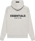 New Fear Of God Essentials Light Oatmeal White Hoodie Size Medium Authentic   