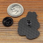 Frog Pin  Playing Music Ukulele On A Mushroom Toadstool  Enamel Pin