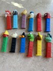 Lot Of 12 Vtg Pez Candy Dispensers Retired All Have Feet Holiday Disney Marvel
