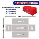 Personalized Table Cover custom Table Cloth With Business Logo  business Logo