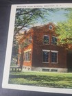 Vintage New York Postcard 1920 s Brocton High School Building Chautauqua County 
