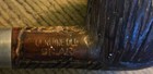 Vintage Rusticated Old Genuine Briar Tobacco Estate Pipe Billiard Shape Italy