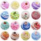 16-pack Two-toned Butter Slime Kit - Diy Educational Toy For Kids With Mermai   