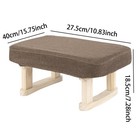 Wooden Footstool Chair Footstool Sofa For Bedroom Living Room Small Stool Us