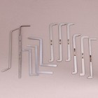 6 11pcs Lock Tool Set Replacement Turning Tool   Double Head Tension Wrench