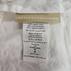 Pottery Barn Ruffle Cotton Bed Skirt   Full Size -  54  X 75  - Drop 18  