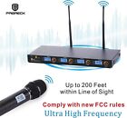 Proreck Mx44 4-channels Uhf Wireless Microphone System With 4 Hand-held Mics