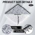 2 Pcs Lace Veils For Church Mantilla Catholic Veil Latin Mass Head Covering Whit