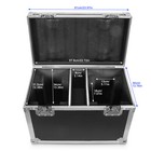 Flight Case For 2pcs 19 15w Beam Moving Head Stage Light Hard Case With Wheels