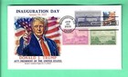 Donald Trump 2025 Presidential Inauguration Combo Graebner Cachet 4-bar Cancel