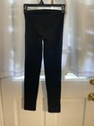 Loft Womens Xs Black Pull On Leggings Stretch Slim Minimalist Casual Pants