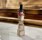 Karen Markland Signed Artisan Dollhouse Miniature Christmas Snowman