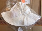 Carter s Baby Infant Chambray Bucket Sun Hat 12-24 Mo  Upf 50  Wide Brim  new 