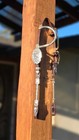 Vintage Moran Sms Silver-mounted Western Show Headstall  Dark Oil Silver Two Ear