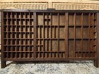 Antique Hamilton New Departure 32x19 5 Printer Type Tray Letterpress Drawer Case